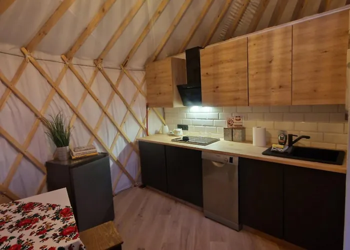 Beskidiaglamp Luxusní stan Buczkowice